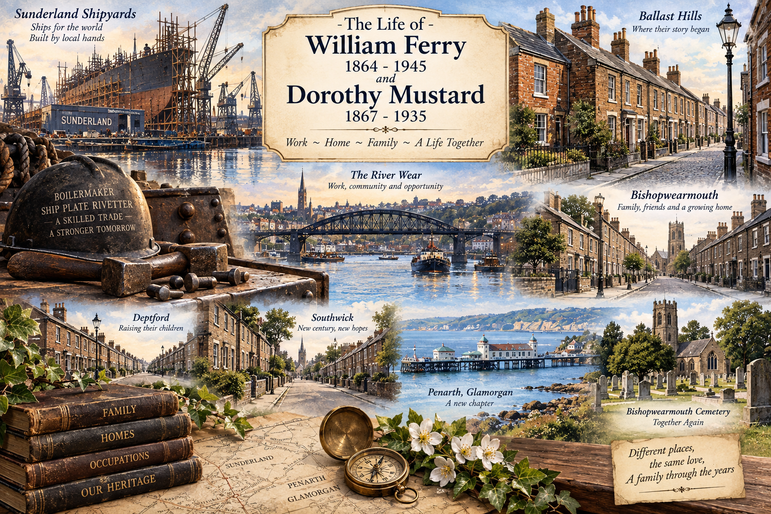 The Life of William Ferry and Dorothy Mustard